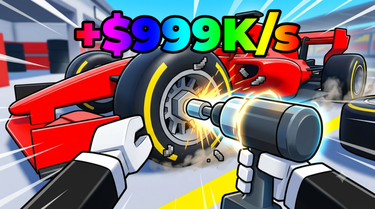 Run a Pit Stop official Roblox cover art